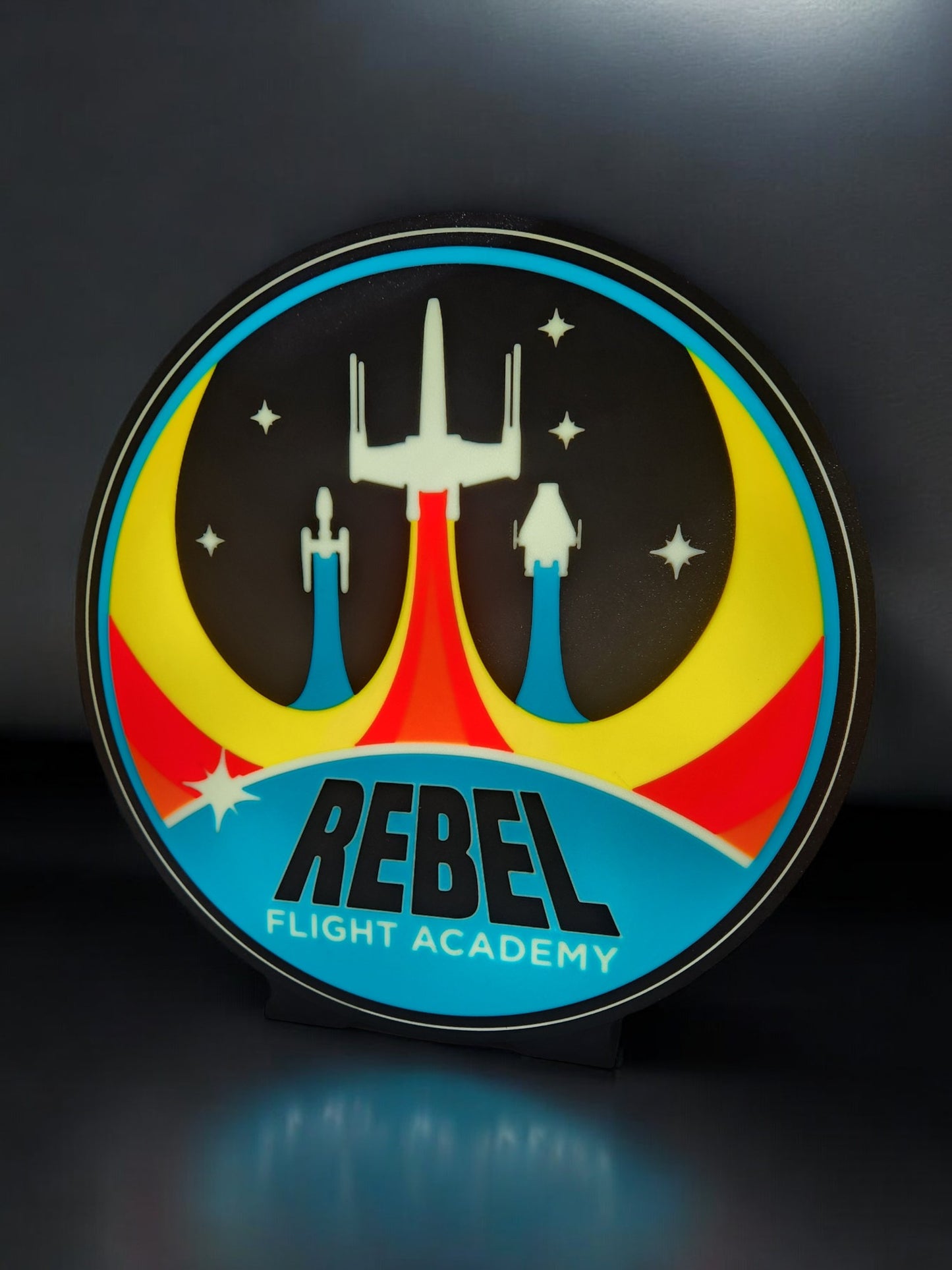 Rebel Flight Academy LED Lamp | Star Wars