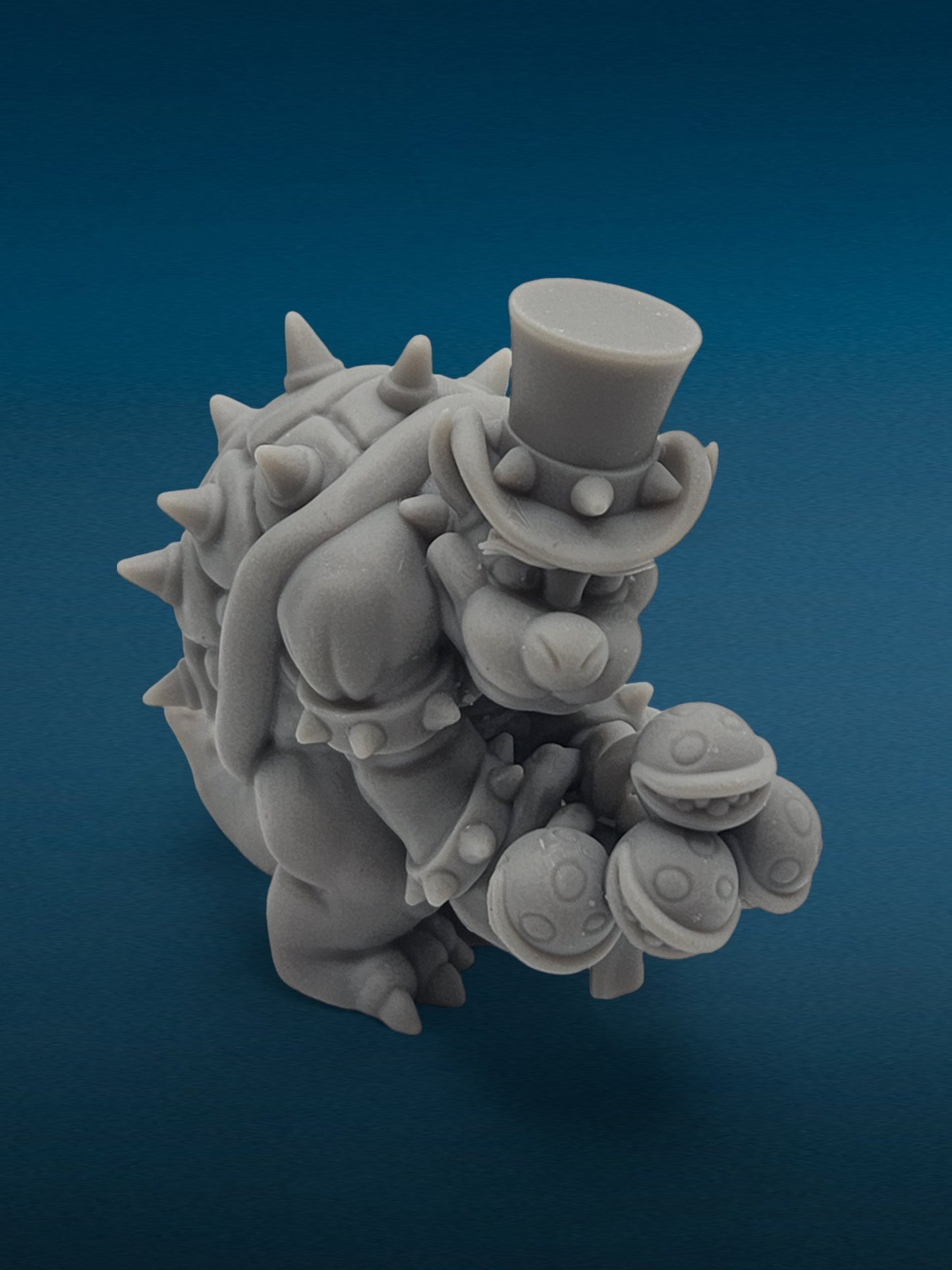 3D Resin Figurine - Bowser Proposal Mini | Super Mario Bros