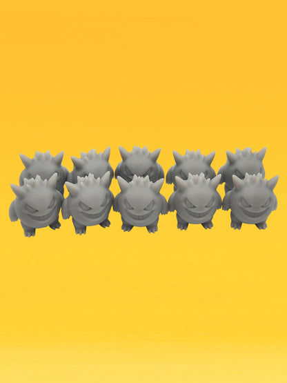 Pokemon Resin Super Miniature 10 Pack - Gengar