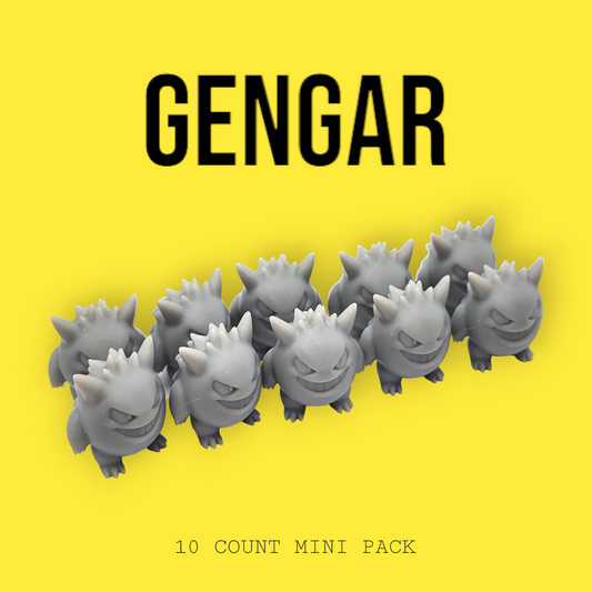 Pokemon Resin Super Miniature 10 Pack - Gengar