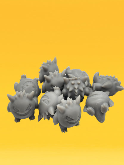 Pokemon Resin Super Miniature 10 Pack - Gengar