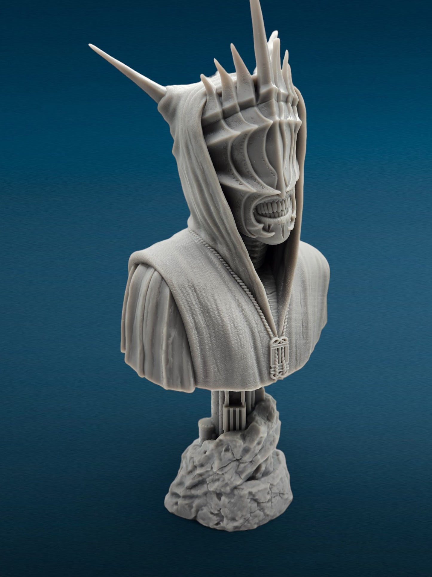 3D Resin Figurine - Mouth of Sauron Bust | Lord of the Rings