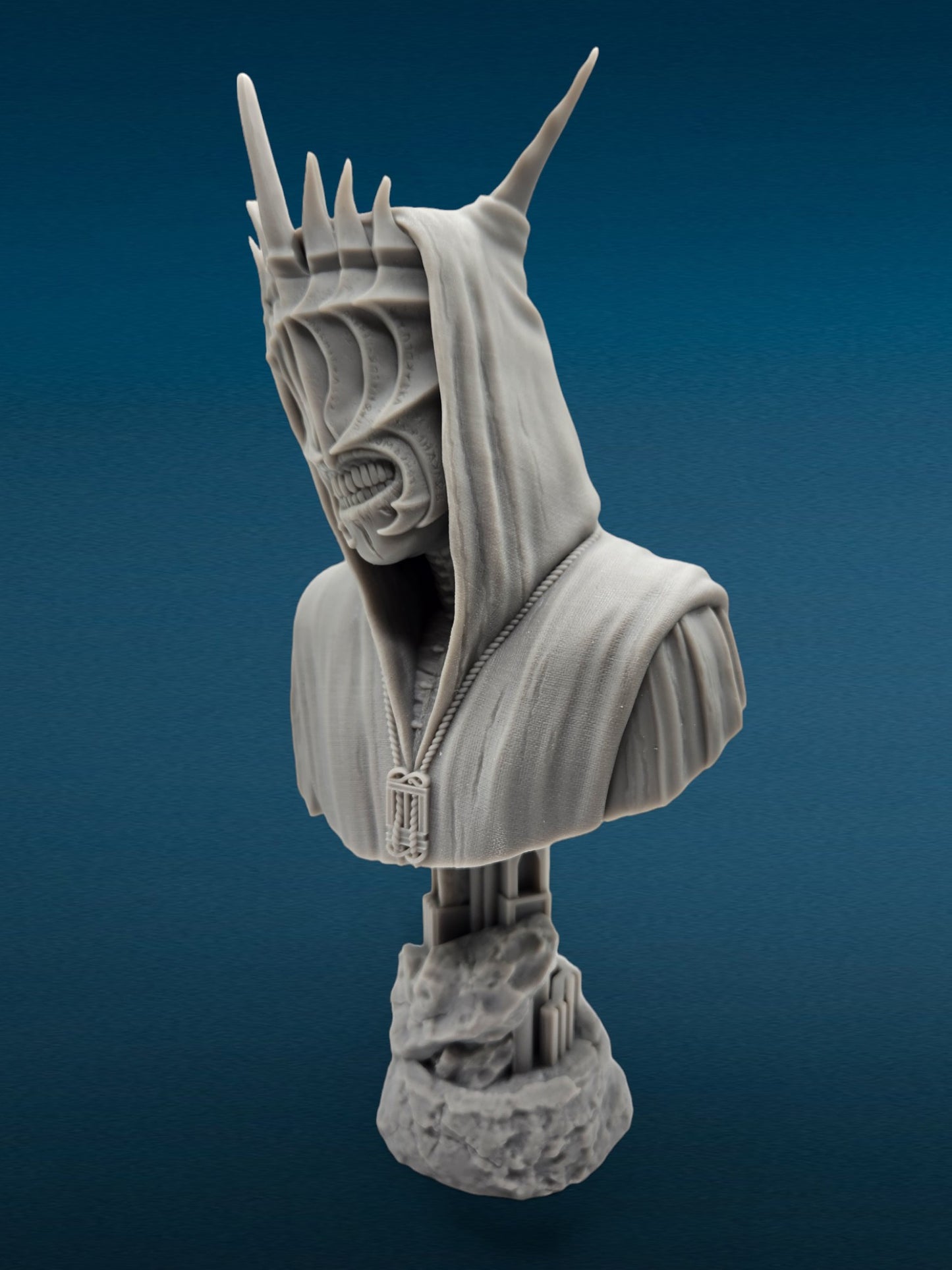 3D Resin Figurine - Mouth of Sauron Bust | Lord of the Rings