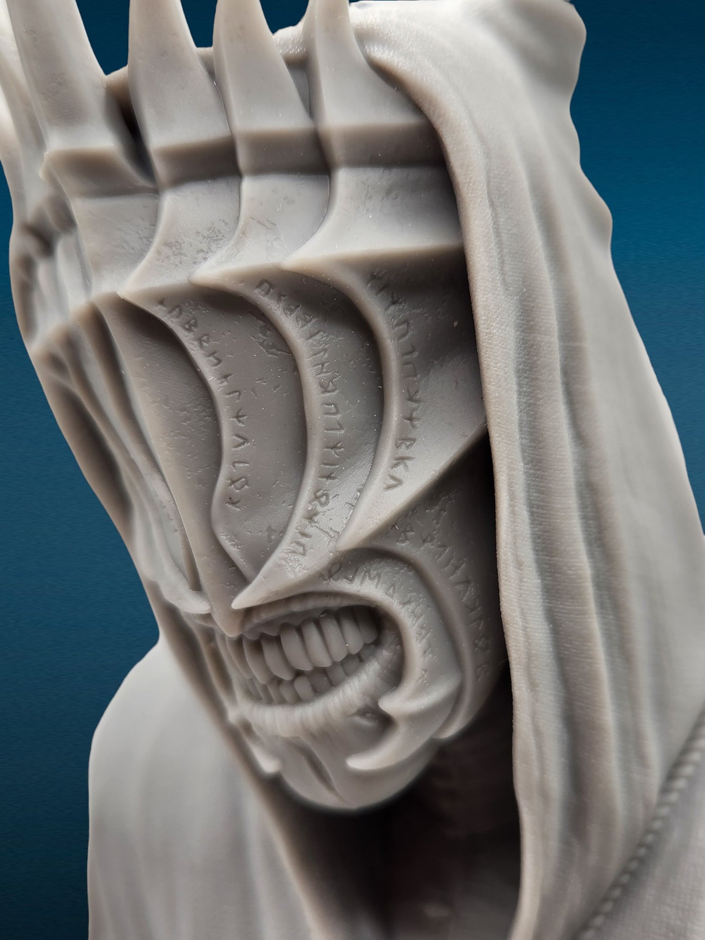 3D Resin Figurine - Mouth of Sauron Bust | Lord of the Rings