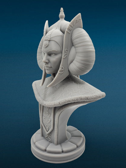 3D Resin Figurine - Queen Amidala | Star Wars