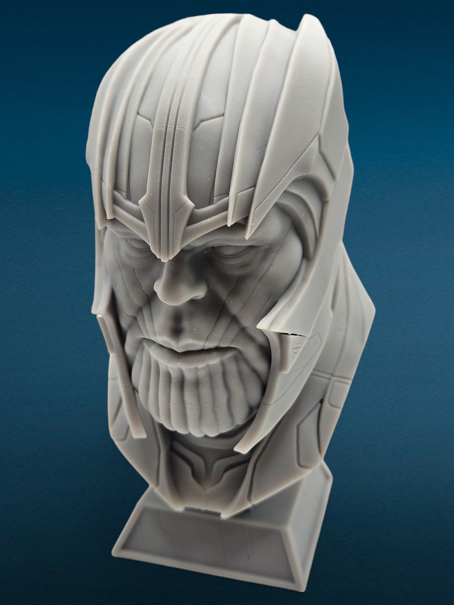 3D Resin Figurine - Thanos Head Bust | Marvel