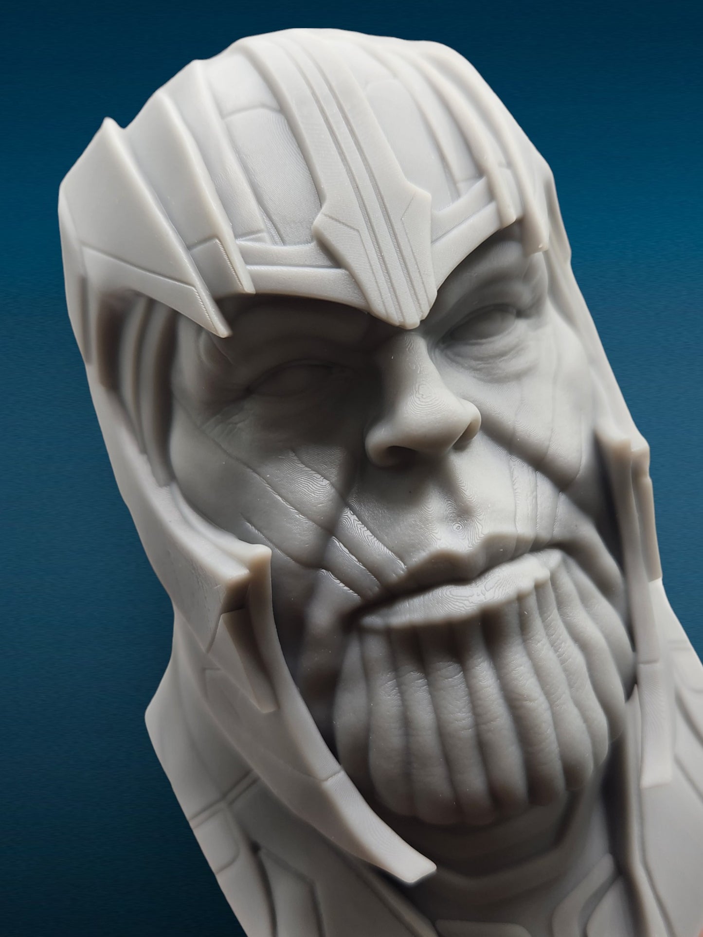 3D Resin Figurine - Thanos Head Bust | Marvel