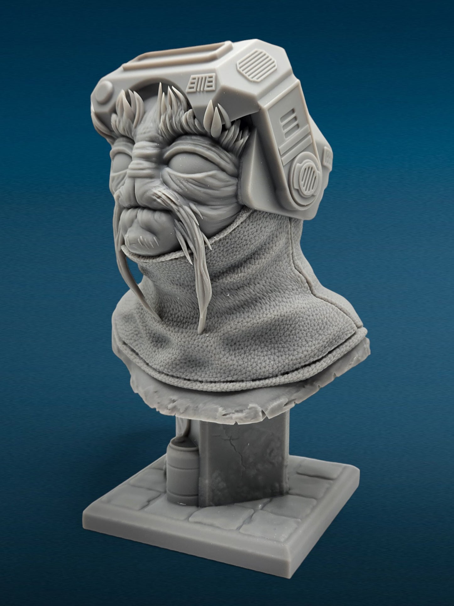 3D Resin Figurine - Babu Frik Bust | Star Wars