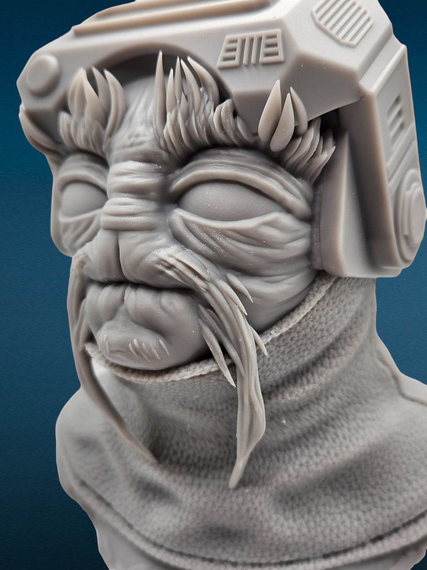 3D Resin Figurine - Babu Frik Bust | Star Wars