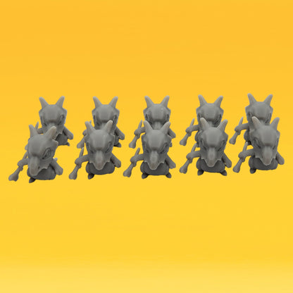 Pokemon Resin Super Miniature 10 Pack - Cubone