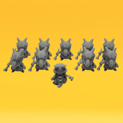 Pokemon Resin Super Miniature 10 Pack - Cubone