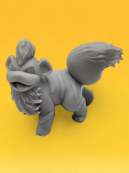 Pokemon Resin Miniature - Growlithe