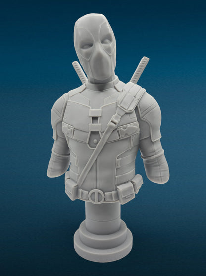 3D Resin Figurine - Deadpool Bust