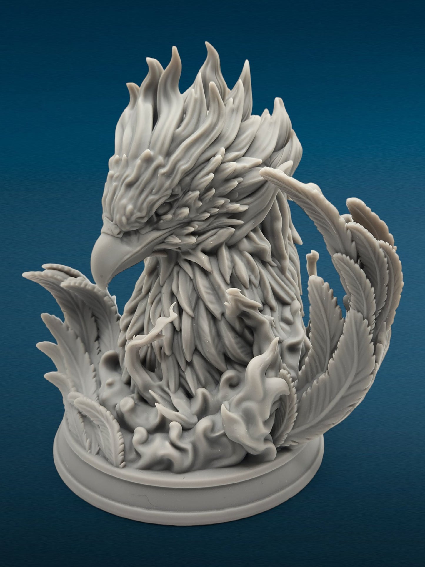 3D Resin Figurine - Phoenix Bust