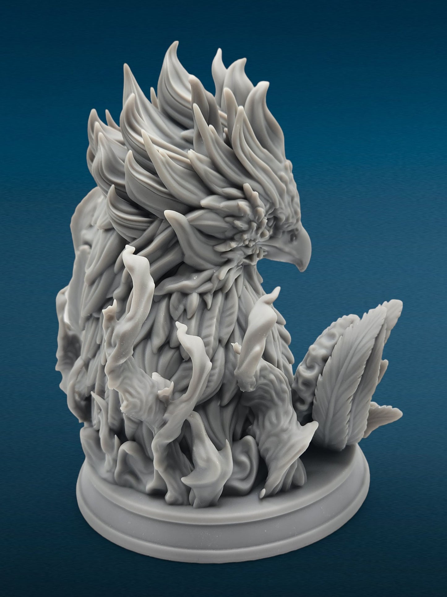 3D Resin Figurine - Phoenix Bust