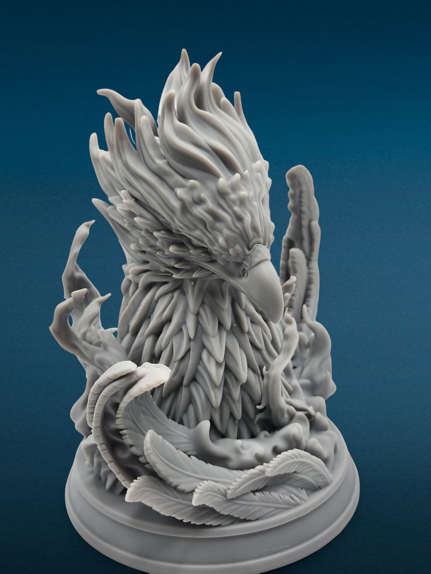 3D Resin Figurine - Phoenix Bust