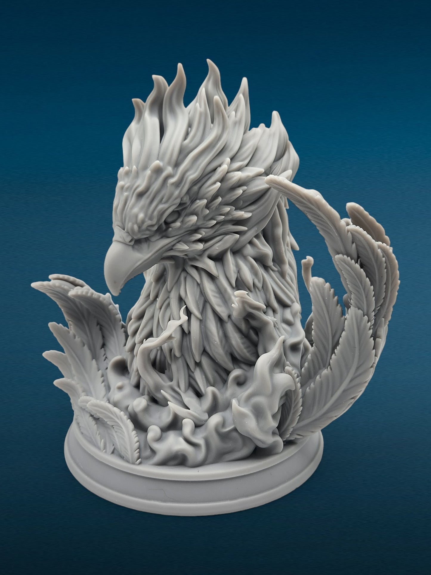 3D Resin Figurine - Phoenix Bust