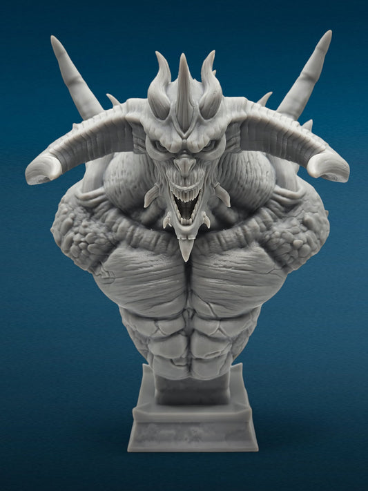 3D Resin Figurine - Diablo Bust