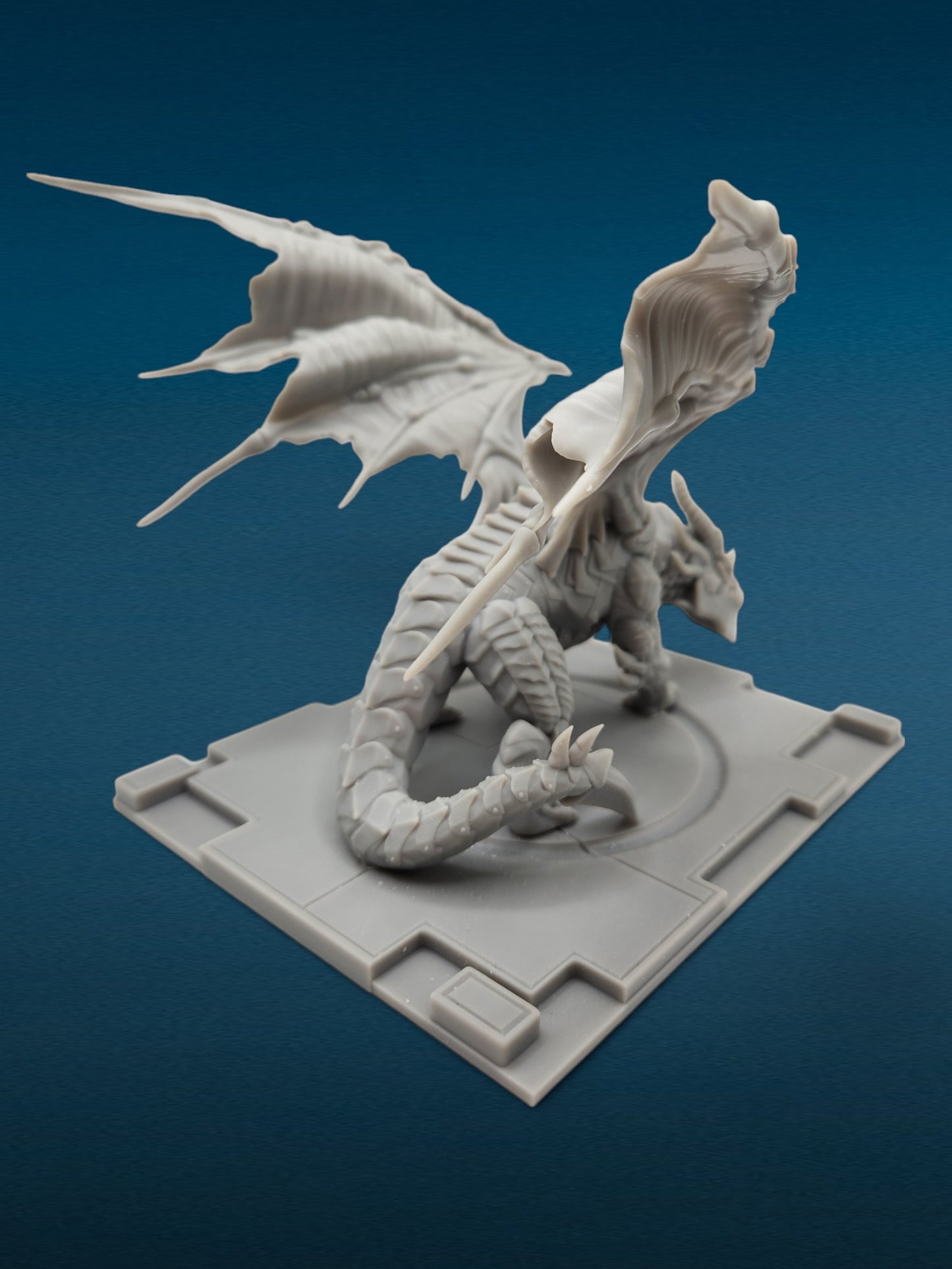 3D Resin Figurine - Deathwing (WoW) | Dragon