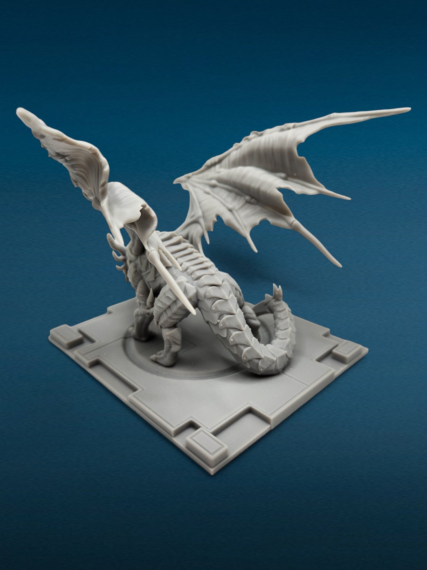 3D Resin Figurine - Deathwing (WoW) | Dragon