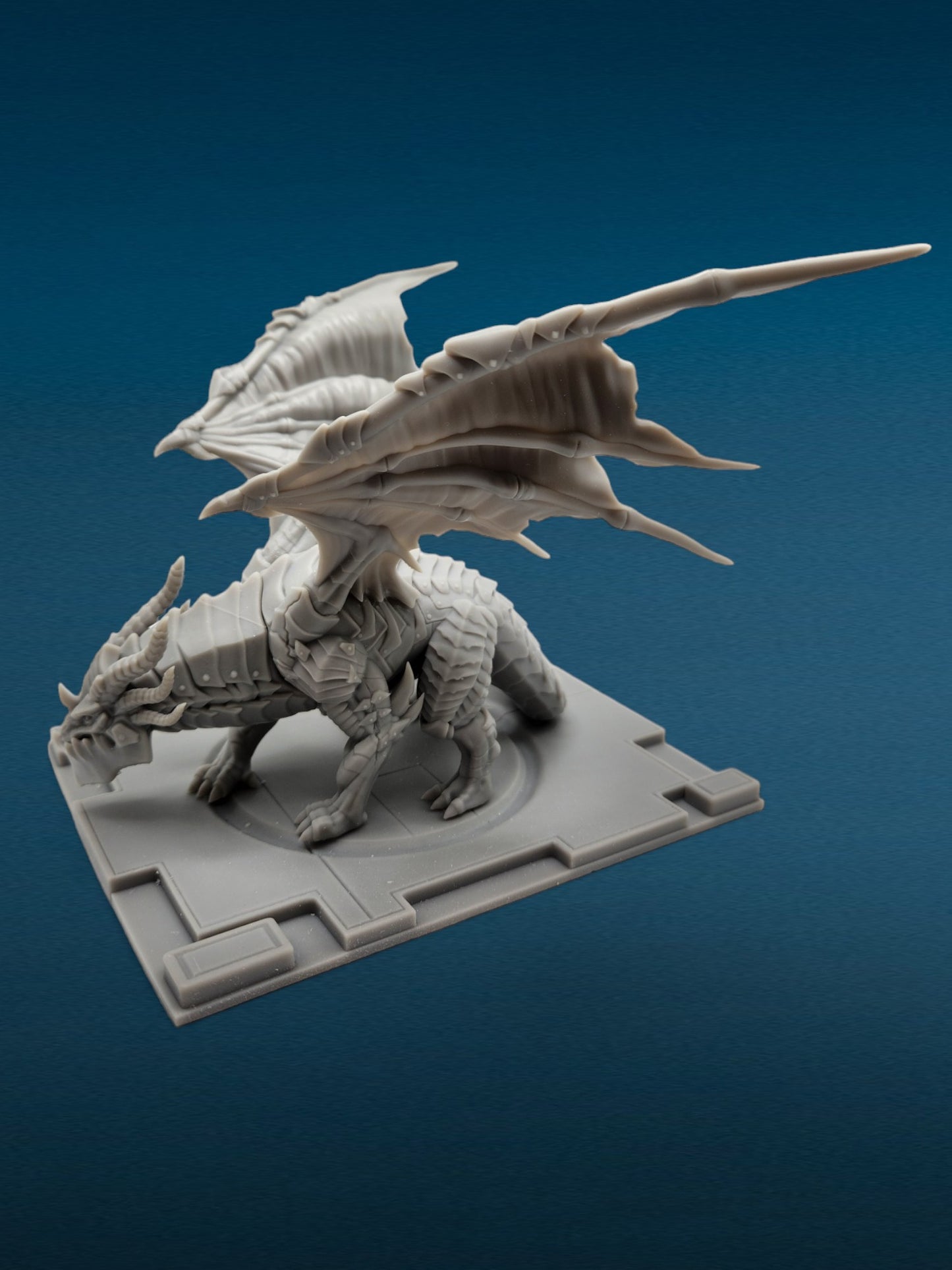 3D Resin Figurine - Deathwing (WoW) | Dragon