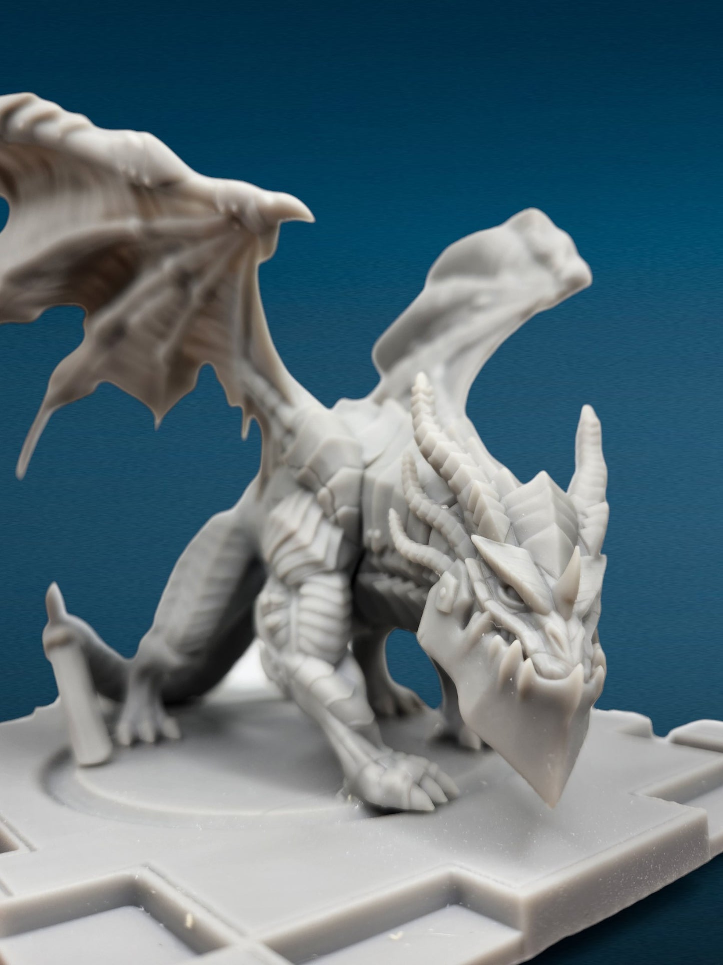 3D Resin Figurine - Deathwing (WoW) | Dragon