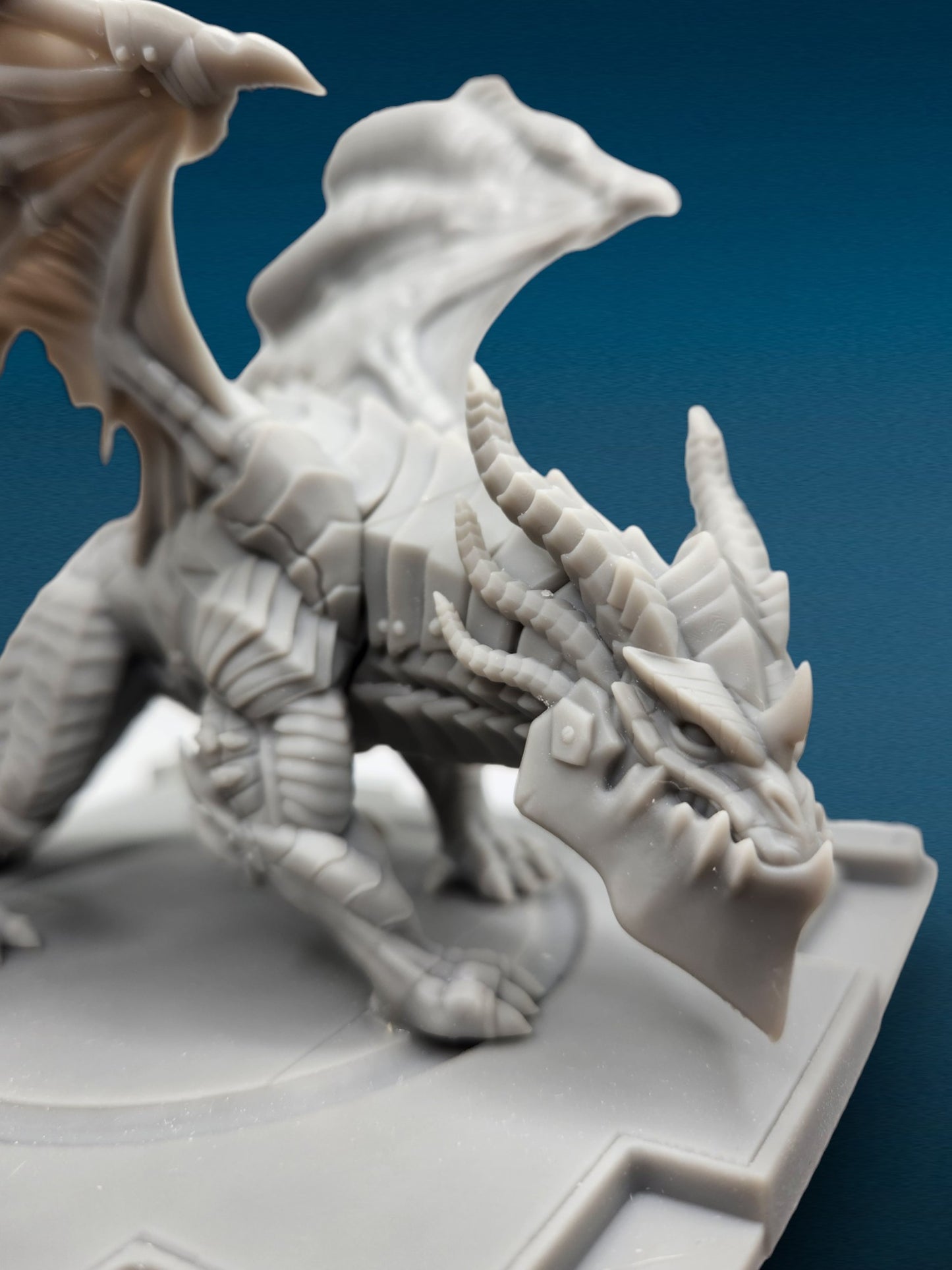 3D Resin Figurine - Deathwing (WoW) | Dragon