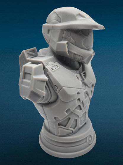 3D Resin Figurine - Master Chief Bust | Halo