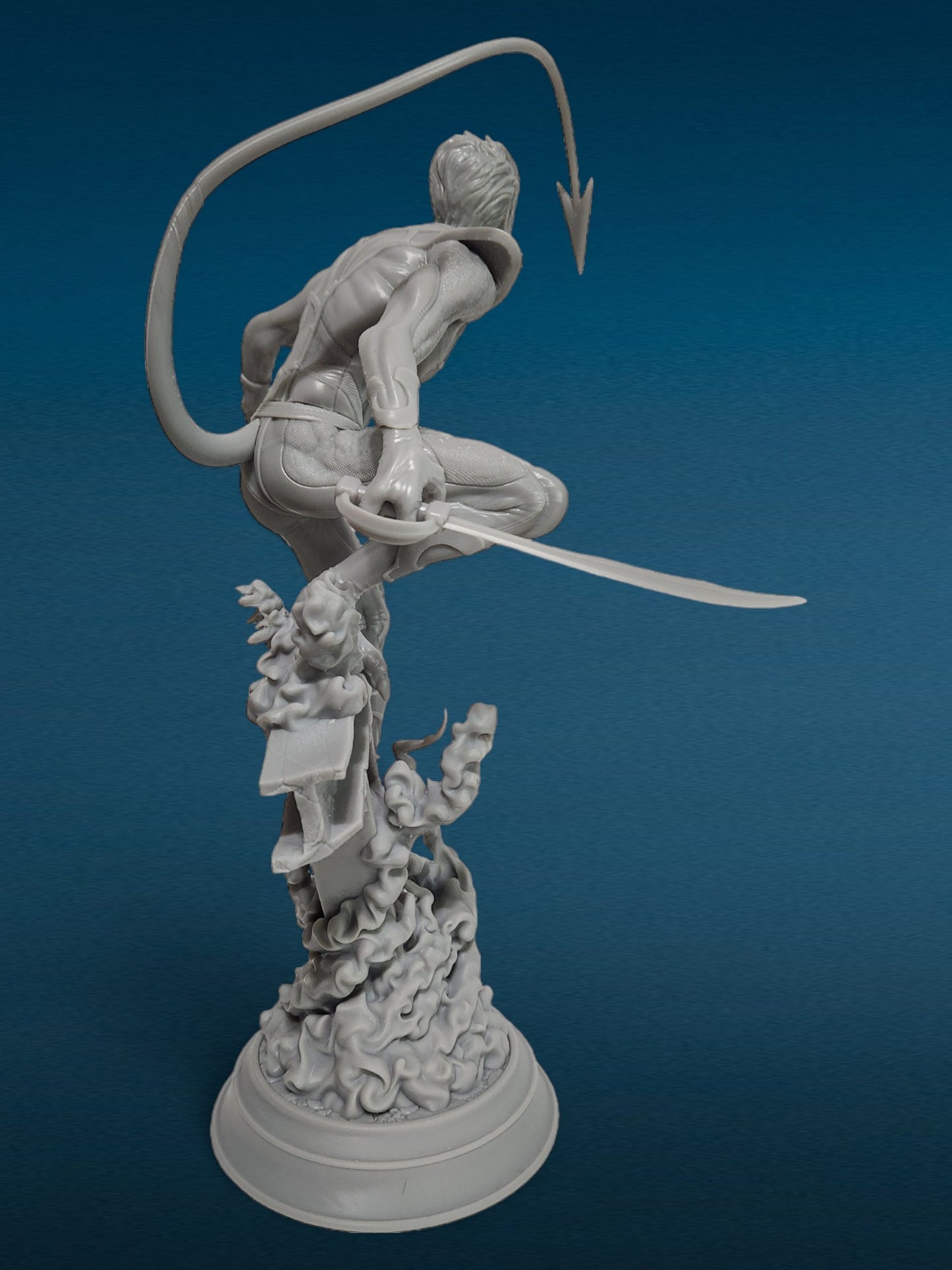 3D Resin Figurine - Nightcrawler