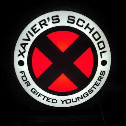 Xavier's School LED Lamp | X-Men