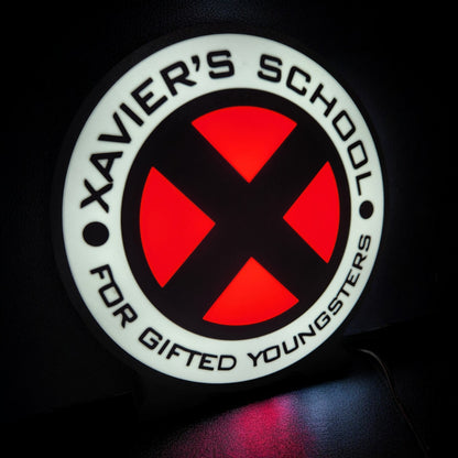 Xavier's School LED Lamp | X-Men