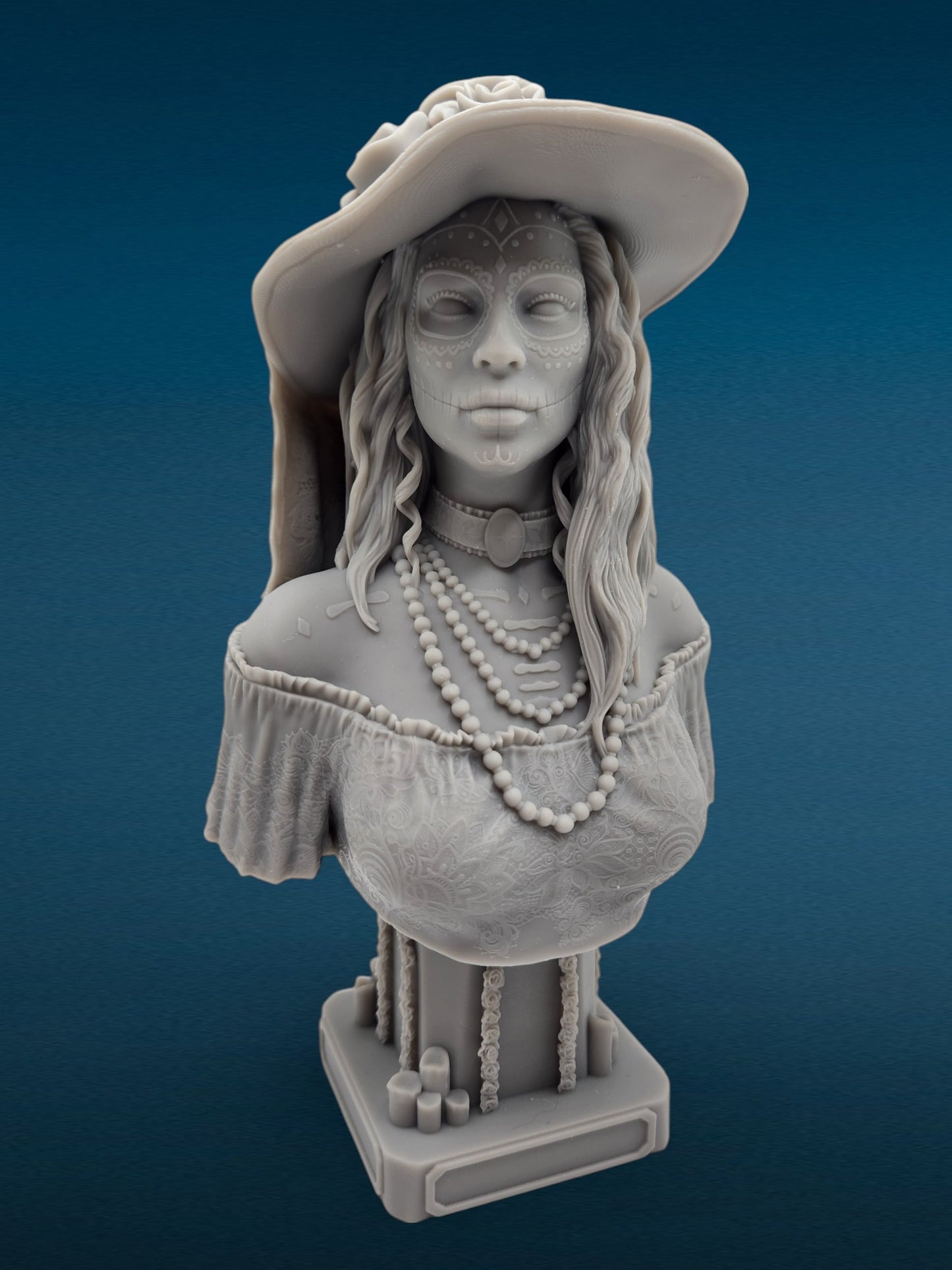 3D Resin Boss - La Catrina (Day of the Dead)