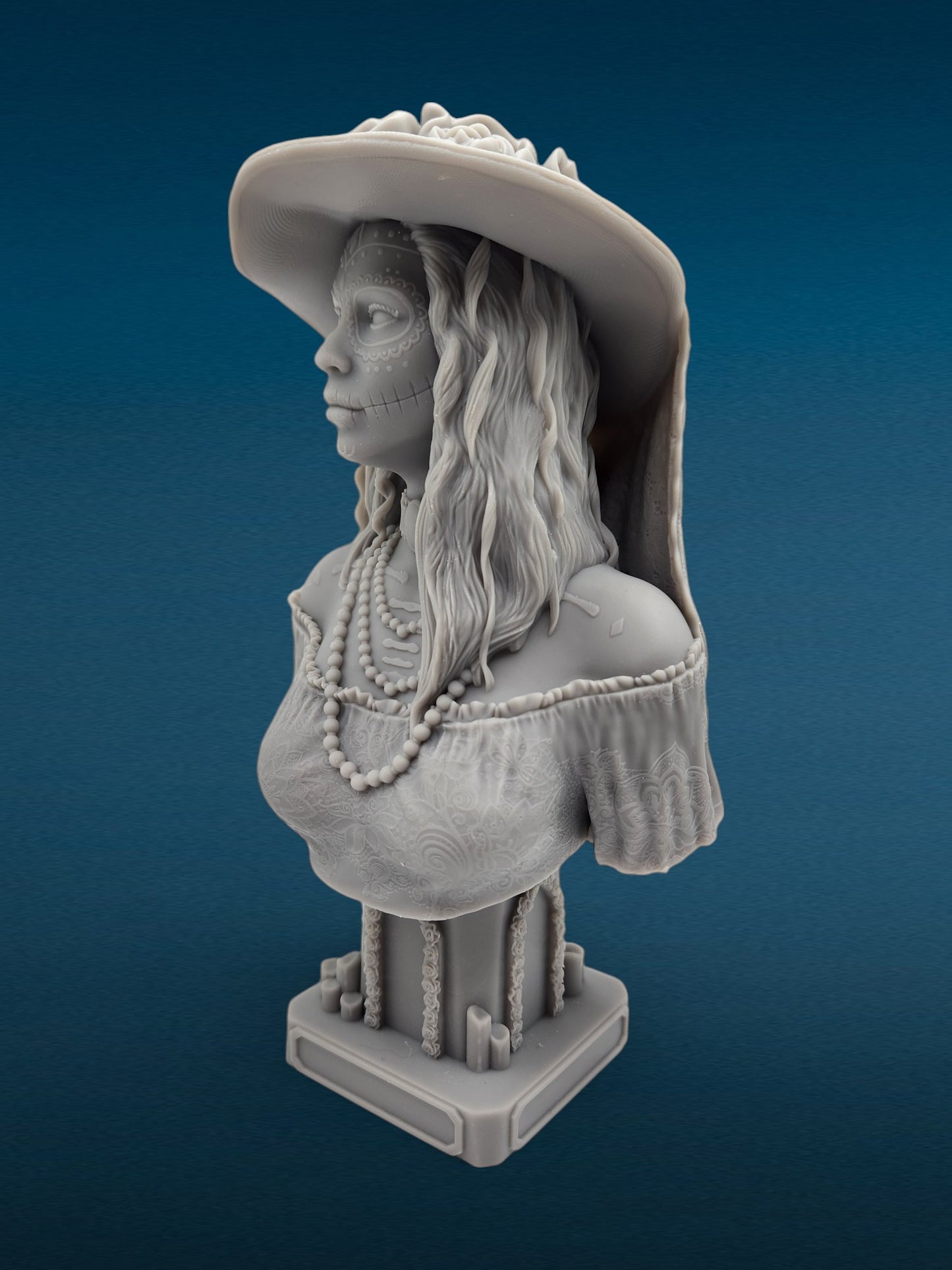 3D Resin Boss - La Catrina (Day of the Dead)