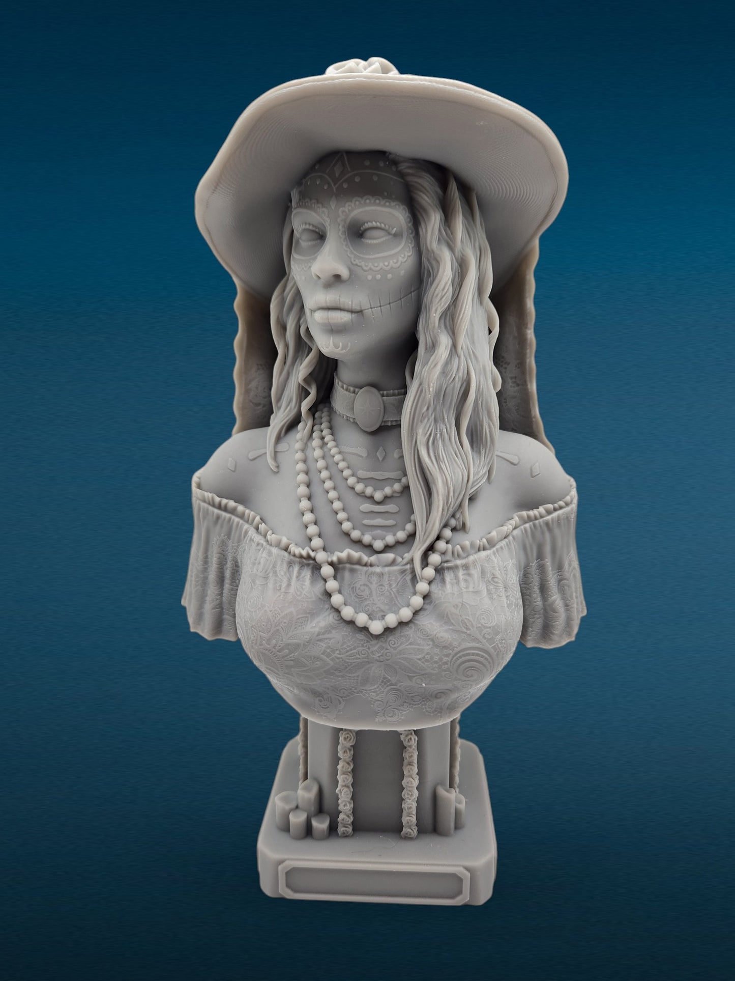 3D Resin Boss - La Catrina (Day of the Dead)