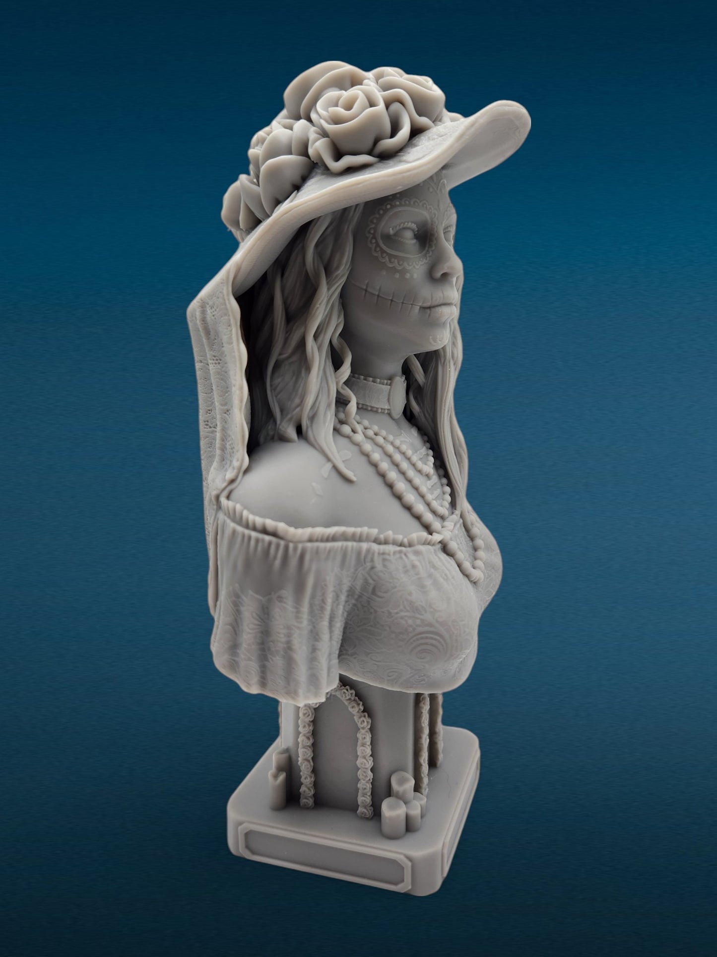 3D Resin Boss - La Catrina (Day of the Dead)