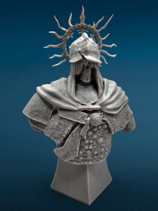 3D Resin Figurine - Death Knight Bust | Elden Ring