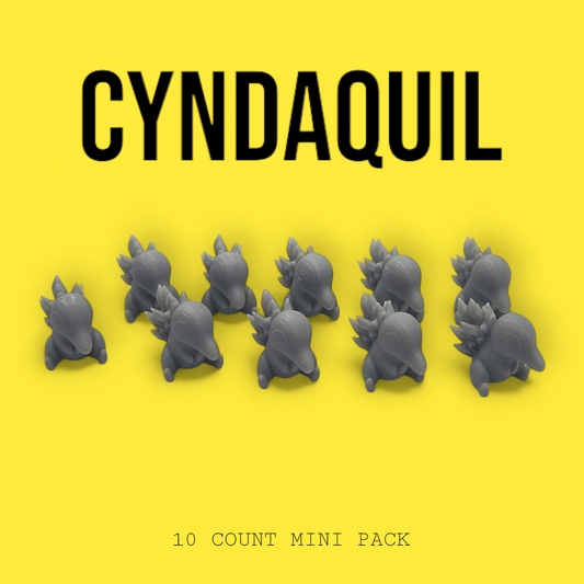 Pokemon Resin Super Miniature 10 Pack - Cyndaquil