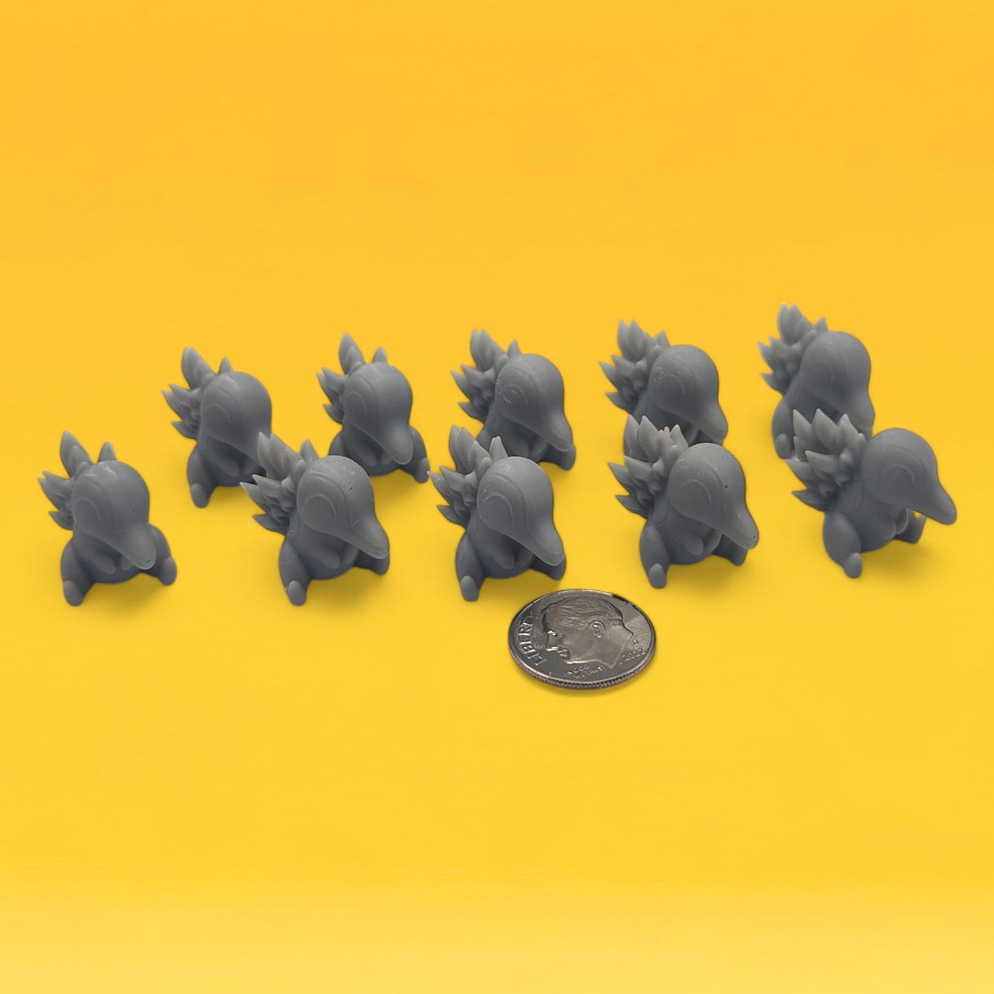 Pokemon Resin Super Miniature 10 Pack - Cyndaquil